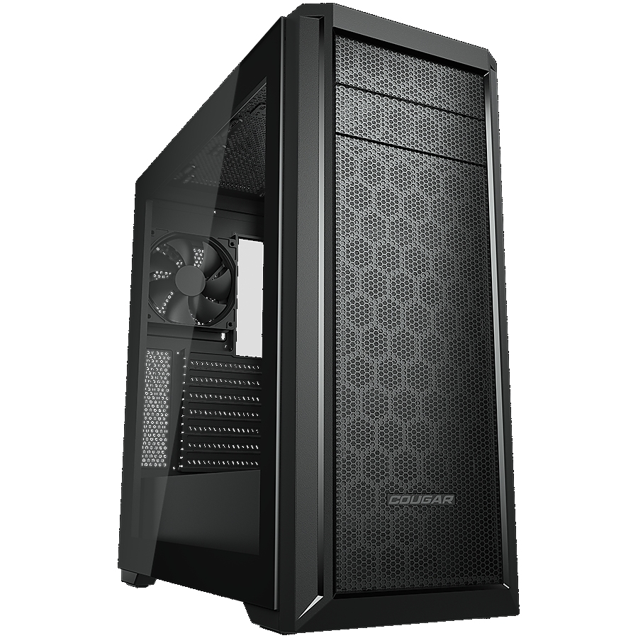 COUGAR MX330-G PRO PC Case, Mid Tower, Black
