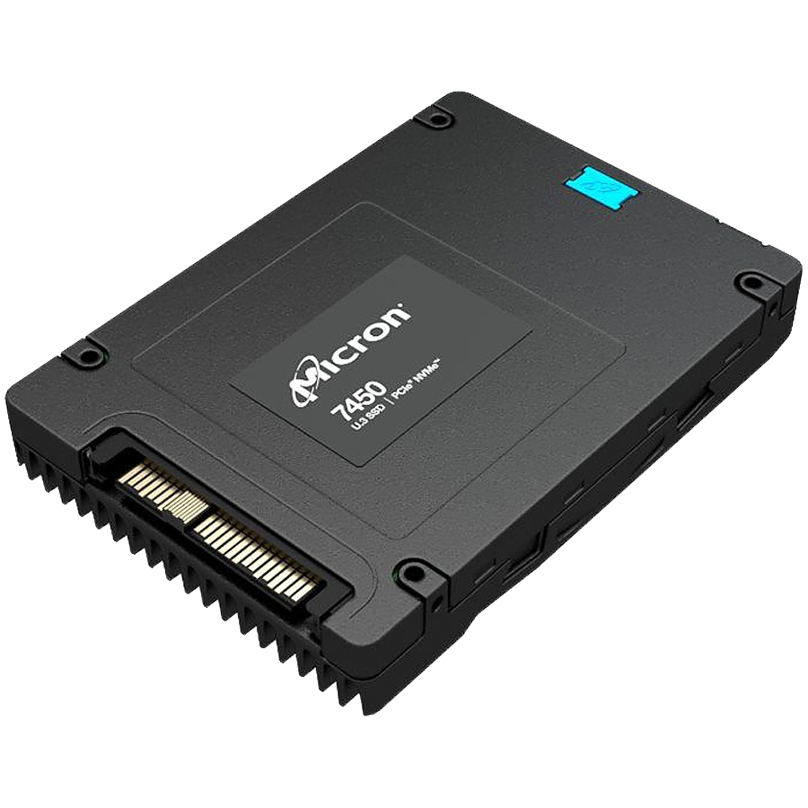 Micron 7450 MAX 6400GB NVMe U.3 (15mm) TCG-Opal Enterprise SSD [Single Pack]