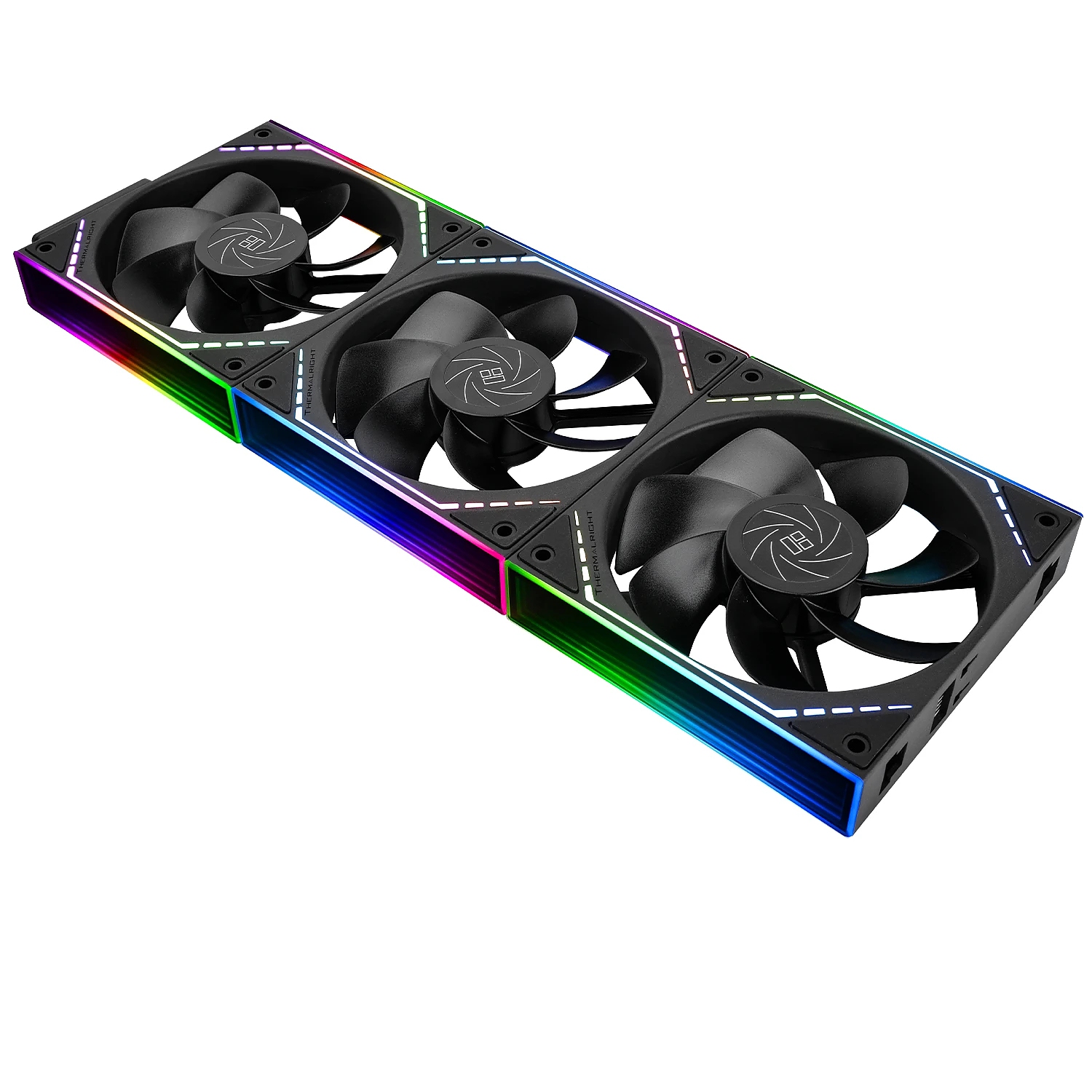 Thermalright Комплект вентилатори Fan Pack 3-in-1 3x120mm - TL-M12QR x 3 - Reverse, Infinity Mirror, Daisy-Chain, A-RGB