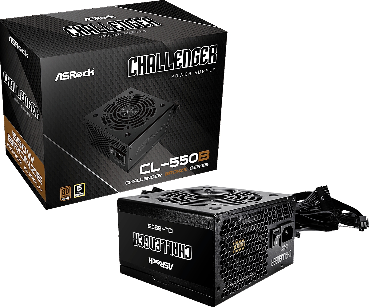 PSU ASROCK CHALLENGER 550W BRZ