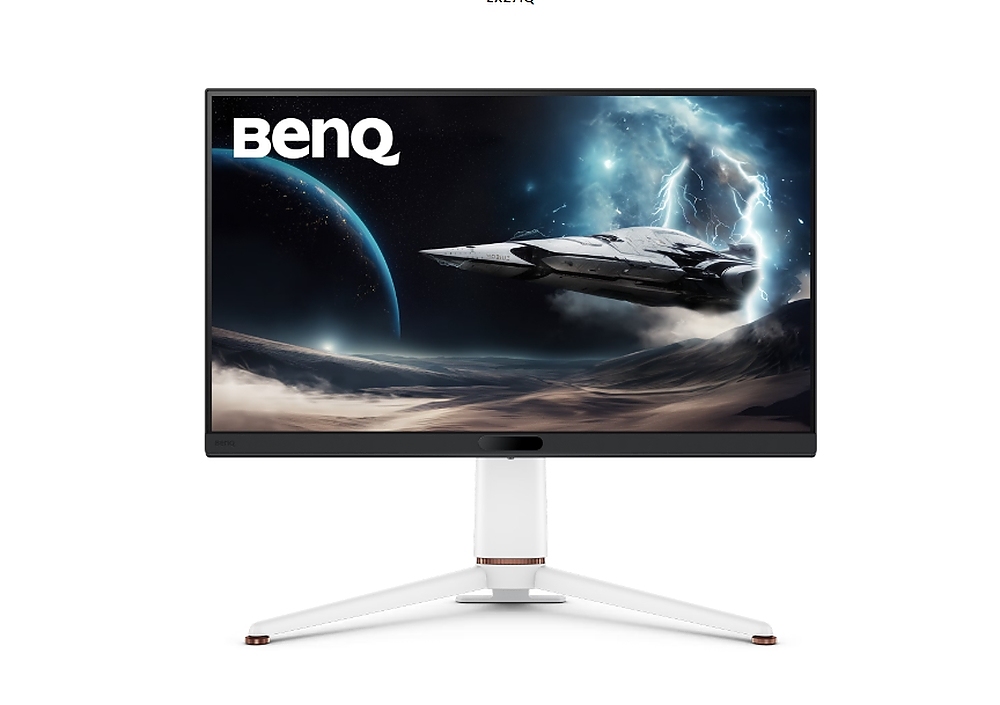 BenQ MOBIUZ EX271Q 27", IPS, 180Hz, 1ms, 2560x1440 2K QHD, HDR400, Gaming Monitor, Color Vibrance, Light Tuner, FreeSync Premium, KVM, Console Mode, B.I.+, LBL, 400 nits, 1000:1, HDMI, DP, USB C wDP alt. 65W PD, Speaker 2.5W x2,  6kg. WHITE