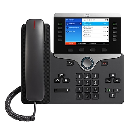 Cisco IP Phone 8851 with Multiplatform Phone firmware