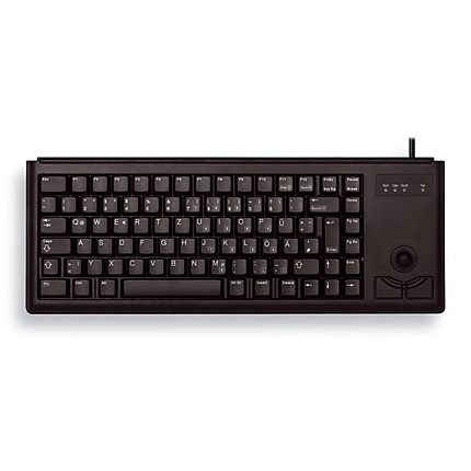 Компактна клавиатура CHERRY G84-4400 с Trackball, Черна