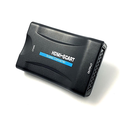 Видео конвертор Estillo ASK-ST001, Scart към HDMI, черен