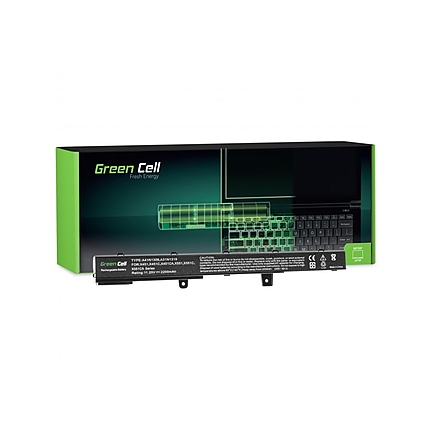 Батерия  за лаптоп Asus X551 X551C X551CA X551M X551MA X551MAV F551 F551C F551M R512C R512CA R553L A31N1319 11.25V 2200mAh GREEN CELL