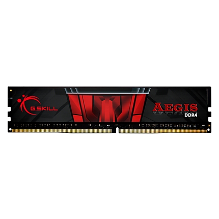 Памет G.SKILL Aegis 16GB DDR4 PC4-21333 2666MHz CL19 F4-2666C19D-16GIS