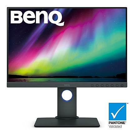 BenQ SW240, 24.1" IPS, 5ms, 1920x1200, 16:10, Photographer Monitor, 99% Adobe RGB, 14-Bit 3D LUT, Delta E ? 2, 1000:1, 20M:1 DCR, 10bit, 250 cd/m2, HDMI, DVI, DP, USB hub, Headphone jack, Card reader, Height Adj., Pivot, Tilt, Swivel, Gray