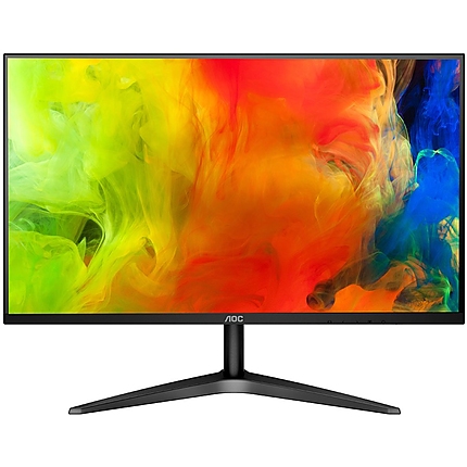 AOC Monitor LED 24B1H IPS (23.6вЂњ, 16:9, 1920x1080, MVA, 250 cd/mВІ, 3000:1, 20M:1, 5 ms, 178/178В°, VGA, HDMI, 3H, Audio-Out, Tilt: -3.5/+21.5В°,  Borderless) Black, 3y