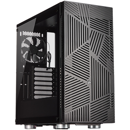 Corsair 275R Airflow Tempered Glass Mid-Tower Gaming Case, Black