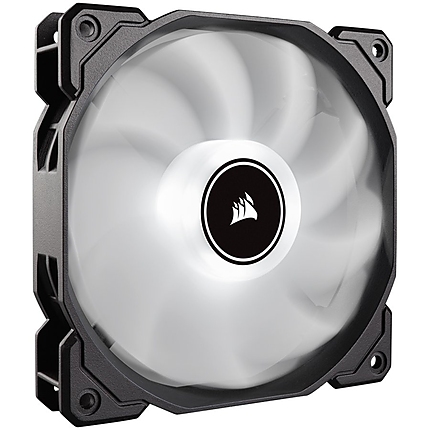 Corsair AF120 LED Low Noise Cooling Fan, Single Pack - White