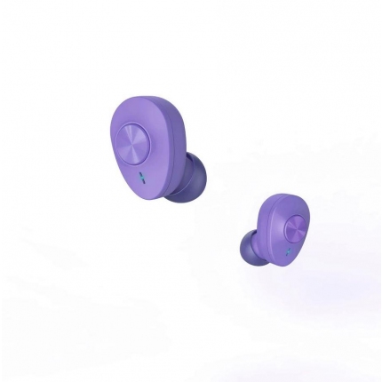 HAMA Блутут слушалки "Freedom Buddy", True Wireless, In-Ear, Bass Boost, Лилаво