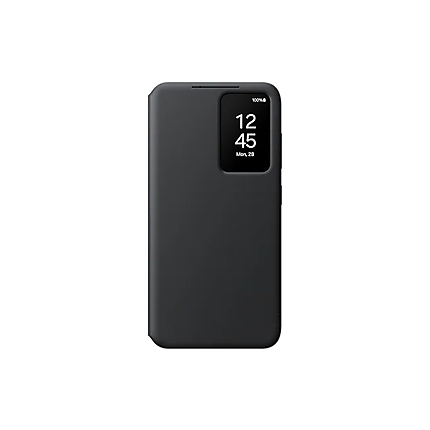 Samsung S24 Smart View Wallet Case Black