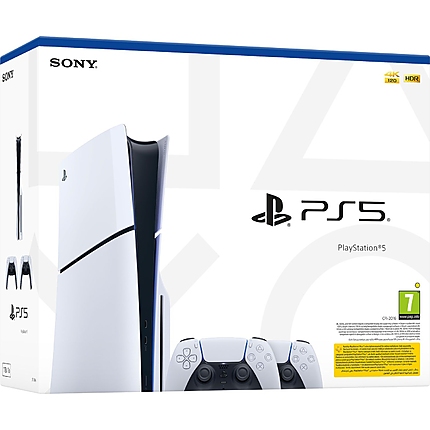 Конзола PLAYSTATION 5 Slim С ВТОРИ КОНТРОЛЕР PS5