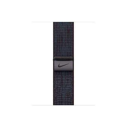 Apple Watch 46mm Nike Sport Loop: Black/Blue Nike Sport Loop