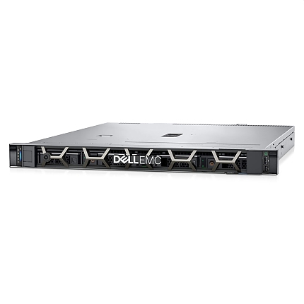 Dell PowerEdge R250, Chassis 4 x 3.5", Xeon E-2314, 1x16GB DDR4 UDIMM, 1x480GB SSD SATA RI, Rails, Bezel, NO PERC, Broadcom 5720 Dual Port, iDRAC9 Basic 15G, 700W, 3Y Basic Onsite