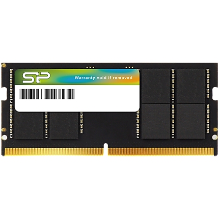 Silicon Power DDR5-4800 16GB DRAM DDR5 SO-DIMM Notebook 16GBx1,  On-Die Error Correction Code, 32 bit channels per module, EAN: 4713436147572