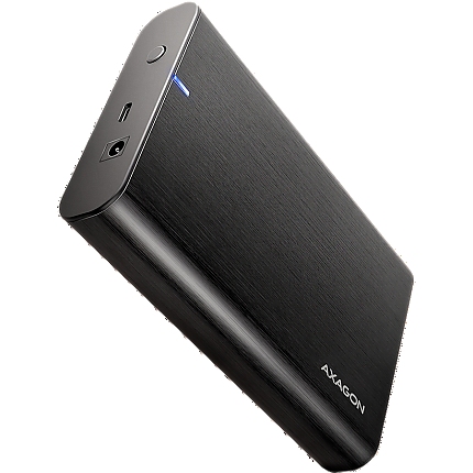 AXAGON EE35-A6C USB-C 3.2 Gen 1 - SATA 6G, 3.5" External screwless box BLACK