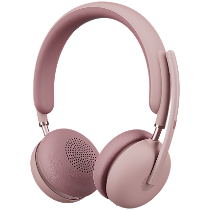 LOGITECH HEADSET - Logitech Zone Wireless 2 UC - ROSE,TEAMS - 2.4GHZ/BT - NO STAND