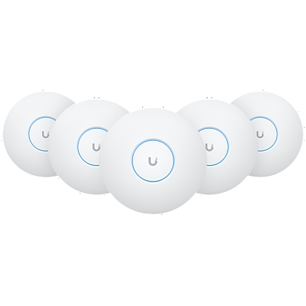 Ubiquiti Ceiling-mounted WiFi 7 AP with 6 spatial streams and 6 GHz support for interference-free WiFi in demanding, large-scale environments