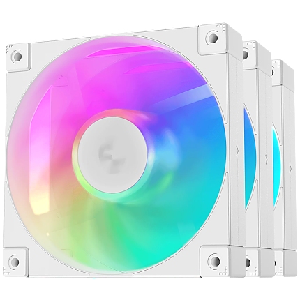 DeepCool FD12 ARGB WH (3IN1) R-FD12-WHAPN3-G