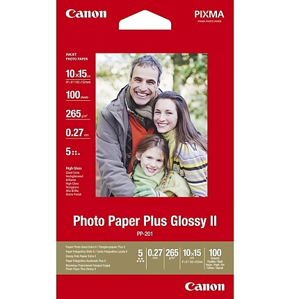 Canon Plus Glossy II PP-201, 10x15 cm, 100 sheets