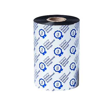 Brother Premium Wax black 110mm x 600m (PK OF 6)