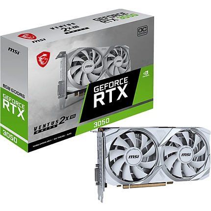 MSI RTX3050 VENT 2X XS 8G OC W