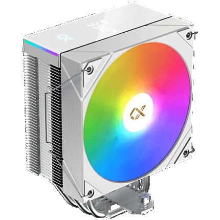AK4 Digital Arctic (WH, ARGB & Digital LED Panel Top Cover, ARGB PWM Fan, Intel Backplate, Mini ARGB LED Controller)