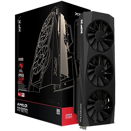 XFX Quicksilver AMD Radeon RX 9070 OC Gaming Edition with 16GB GDDR6 HDMI 3xDP, AMD RDNA 4