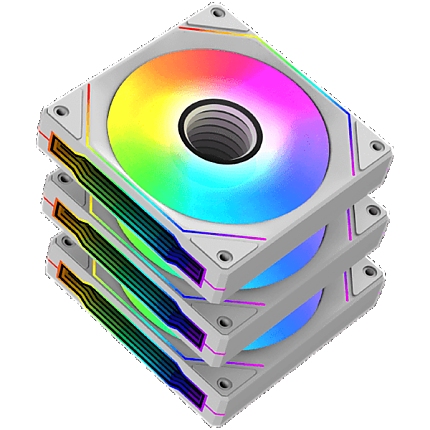 Infinity G20A Arctic (3PCS G20A Fans, ARGB MB SYBC Control Box & Remote Controller, Color Box)
