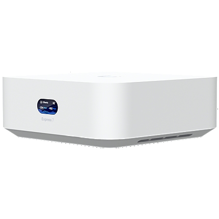 Ubiquiti UniFi Express 7 UX7-EU Mesh-scalable, super-compact 10G Cloud Gateway with integrated WiFi 7, 10 GbE RJ45 WAN port, 2.5 GbE RJ45 LAN port to extend network, up to 30+ UniFi devices and 300+ clients