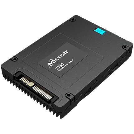 Micron 7450 MAX 6400GB NVMe U.3 (15mm) TCG-Opal Enterprise SSD [Single Pack]