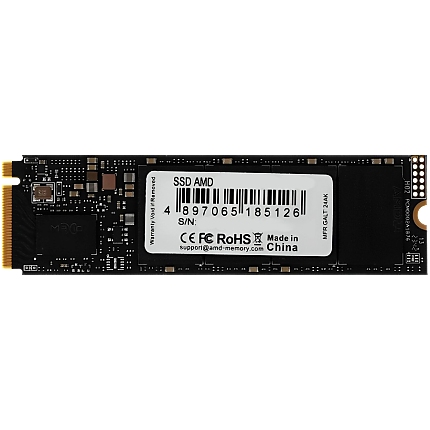 AMD 1TB SSD M.2 2280 PCIe 4.0 NVMe, Read: 7,000/ Write: 5,900MB/s