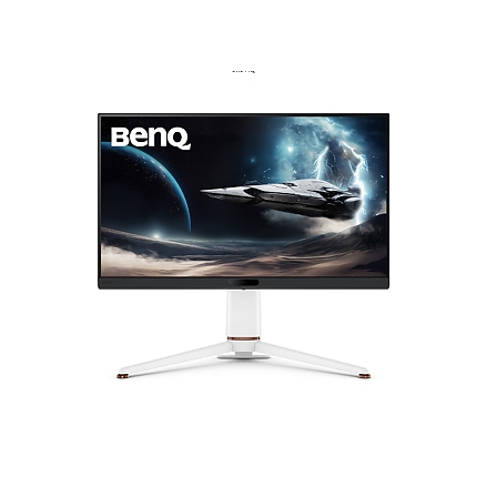BenQ MOBIUZ EX271Q 27", IPS, 180Hz, 1ms, 2560x1440 2K QHD, HDR400, Gaming Monitor, Color Vibrance, Light Tuner, FreeSync Premium, KVM, Console Mode, B.I.+, LBL, 400 nits, 1000:1, HDMI, DP, USB C wDP alt. 65W PD, Speaker 2.5W x2,  6kg. WHITE