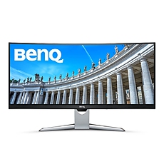 BenQ EX3501R, 35" VA, 100Hz, 4ms, 3440x1440, 21:9, 100% sRGB, Freesync, 1800R Curve, Flicker-free, LBL, B.I.+, 2500:1, DCR 20M:1, 8 bit, 300 cd/m2, USB Type-C, HDMI x2, DP, USB hub, Height Adj., Tilt, Gray BenQ EX3501R, 35" VA, 100Hz, 4ms, 3440x1440, 21:9, 100% sRGB, Freesync, 1800R Curve, Flicker-free, LBL, B.I.+, 2500:1, DCR 20M:1, 8 bit, 300 cd/m2, USB Type-C, HDMI x2, DP, USB hub, Height Adj., Tilt, Gray