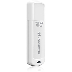 Transcend 128GB, USB3.1, Pen Drive, Classic, White