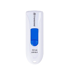 Transcend 32GB, USB3.1, Pen Drive, Capless, White