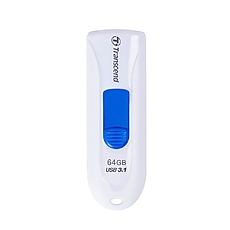 Transcend 64GB, USB3.1, Pen Drive, Capless, White