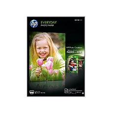 HP Everyday Glossy Photo Paper-100 sht/A4/210 x 297 mm