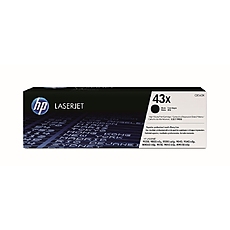HP 43X Black LaserJet Toner Cartridge