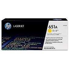 HP 651A Yellow LaserJet Toner Cartridge
