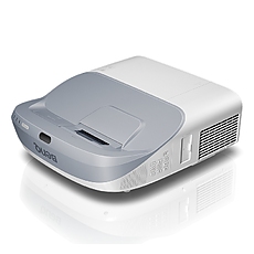 BenQ MW864UST Ultra Short Throw, DLP, WXGA(1280x800), 10 000:1, 3300 ANSI Lumens, VGA x2, HDMI x2, LAN, USB, 3D Ready, Speakers 10W x2, Wall mount included, Optional Interactive Kit (PW02/PT12) BenQ MW864UST Ultra Short Throw, DLP, WXGA(1280x800), 10 000:1, 3300 ANSI Lumens, VGA x2, HDMI x2, LAN, USB, 3D Ready, Speakers 10W x2, Wall mount included, Optional Interactive Kit (PW02/PT12)