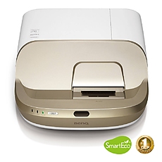 BenQ W1600UST Ultra Short Throw, DLP, 1080p, Home Cinema Projector, 100" screen from 170 mm, 140" screen from 373 mm, 3300 ANSI Lumens, 10 000:1, 2x VGA, 2x HDMI, Audio in/out, RS232, IR Receiver, Speakers 2x10W, 3D Ready, Optional 3D Glasses BenQ W1600UST Ultra Short Throw, DLP, 1080p, Home Cinema Projector, 100" screen from 170 mm, 140" screen from 373 mm, 3300 ANSI Lumens, 10 000:1, 2x VGA, 2x HDMI, Audio in/out, RS232, IR Receiver, Speakers 2x10W, 3D Ready, Optional 3D Glasses