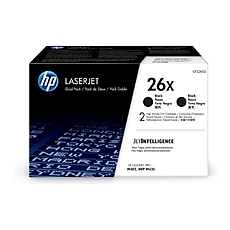 HP 26X High Yield Black Original LaserJet Toner Cartridge (CF226X)