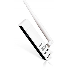 Безжичен адаптер TP LINK TL-WN722N, USB, 2T2R, 2.4Ghz, 802.11n/g/b