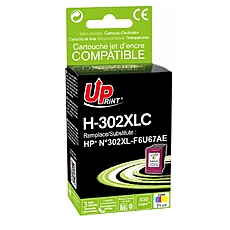 Мастилница UPRINT F6U67AE-N°302XL HP, Цветна