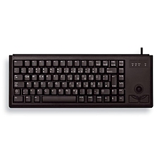 Компактна клавиатура CHERRY G84-4400 с Trackball, Черна