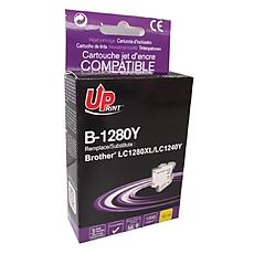 Мастилница UPRINT LC1280XL/1240 BROTHER, Yellow