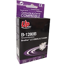Мастилница UPRINT LC1280XL/1240/1220, BROTHER, Черен