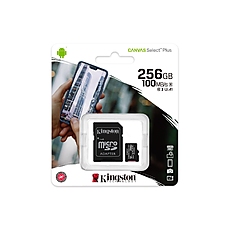 Карта памет Kingston Canvas Select Plus microSDHC 256GB, Class 10 UHS-I